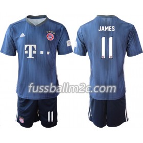 Fußballtrikots FC Bayern München JAMES 11 Kinder Ausweich Trikotsatz 2018-2019